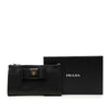 Prada Saffiano Bow Clutch Secondhand