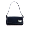 Secondhand Fendi Canvas FF Marble Baguette Shoulder Bag