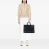 Bottega Veneta Nappa Intrecciato Club Fume Briefcase Secondhand