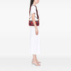 Fendi Zucca Embroidered Canvas Bird Baguette Satchel Secondhand