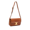 Celine Leather Triomphe Claude Shoulder Bag Secondhand