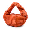 Bottega Veneta Mini Calfskin Studded Double Knot Bag Secondhand