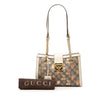 Gucci Small GG Supreme Berry Padlock Tote Secondhand