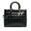Dior Large Patent Cannage Lady Dior Secondhand