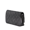 Chanel Quilted Iridescent Lambskin Tartan Button Wallet On Chain Secondhand