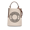 Burberry Small Canvas Logo Peggy Bucket Bag Secondhand