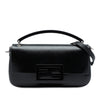 Fendi Calfskin and Patent Baguette Phone Pouch Satchel Secondhand