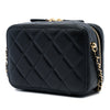 Chanel Mini CC Quilted Lambskin and Golden Plate Vanity Crossbody Secondhand