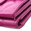 Chanel CC Quilted Caviar Flap Wallet Secondhand