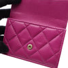 Chanel CC Quilted Caviar Flap Wallet Secondhand