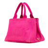 Prada Canvas Canapa Logo Satchel Secondhand