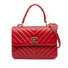 Chanel Small Chevron Lambskin Trendy CC Flap Secondhand