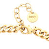 Dior Dior Revolution Gold Plated Crystal Chain Bracelet Secondhand