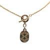 Hermès Lacquered Horn Chaine d'Ancre Pendant Necklace Secondhand