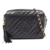 Chanel CC Quilted Lambskin Tassel Camera Bag Secondhand