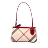 Burberry Supernova Check Canvas Shoulder Bag Secondhand