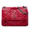 Saint Laurent Medium Crinkled Calfskin Niki Secondhand
