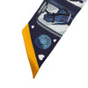 Hermès Story Silk Twilly Scarf Secondhand
