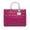 Dior Large Bicolor Lambskin Cannage Lady Dior Secondhand