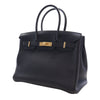 Hermès Togo Swift and Toile 3 in 1 Birkin Retourne 30 Secondhand