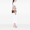 Gucci Medium GG Canvas New Bamboo Top Handle Bag Secondhand