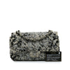 Chanel Medium Classic Wool Herringbone Double Flap Secondhand