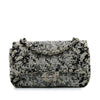 Chanel Medium Classic Wool Herringbone Double Flap Secondhand