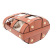 Ferragamo Leather and Canvas Bucket Bag Secondhand