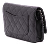 Secondhand Chanel CC Quilted Caviar Wallet on Chain