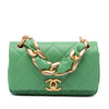 Chanel Small Quilted Lambskin Chain Is More Flap Secondhand