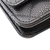 Chanel CC Quilted Caviar Wallet on Chain Secondhand