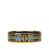 Hermès Wide Enamel Cloisonne Bangle 65 Secondhand