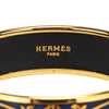 Hermès Wide Enamel Cloisonne Bangle 65 Secondhand