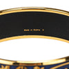 Hermès Wide Enamel Cloisonne Bangle 65 Secondhand