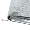 Dior Metallic Patent Microcannage Lady Dior Croisiere Chain Clutch Secondhand