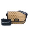 Secondhand Saint Laurent Medium Canvas Monogram All Over Crossbody