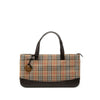 Burberry Haymarket Check Canvas Handbag Secondhand
