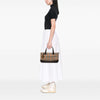 Burberry Haymarket Check Canvas Handbag Secondhand