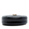 Saint Laurent Croc Embossed Patent Round Vinyle Camera Bag Secondhand