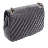 Chanel Small CC Diagonal Quilted Goatskin Flap Secondhand