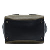 Prada Bicolor Glace Calf Sound Lock Satchel Secondhand