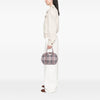 Burberry Small Haymarket Check Coated Canvas Orchard Bowling Bag Secondhand