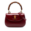 Gucci Small Calfskin 1947 Bamboo Top Handle Bag Secondhand