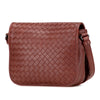 Secondhand Bottega Veneta Nappa Intrecciato Flap Crossbody