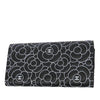 Chanel Camellia Leather Long Wallet Secondhand