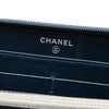 Chanel CC Caviar Zip Around Long Wallet Secondhand