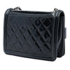 Chanel CC Patent and Acrylic Crystal Embellished Boy Brick Flap Secondhand