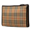 Burberry Haymarket Check Canvas Clutch Secondhand