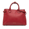 Burberry Medium Leather and House Check Banner Satchel Secondhand