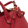 Burberry Medium Leather and House Check Banner Satchel Secondhand